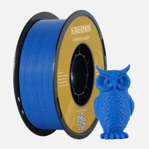 Kingroon PLA Filament 1,75 mm, PLA 3D-printerfilament dimensionsnøjagtighed +/- 0,03 mm, Blå PLA